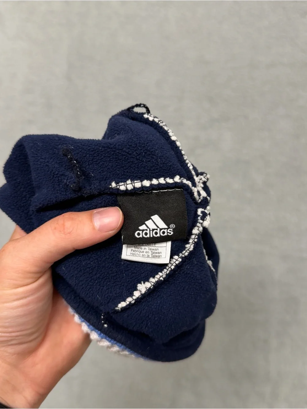 Vtg Adidas Utah Jazz Knit Beanie Skull Cap Basketball Streetwear Adult OSFA
